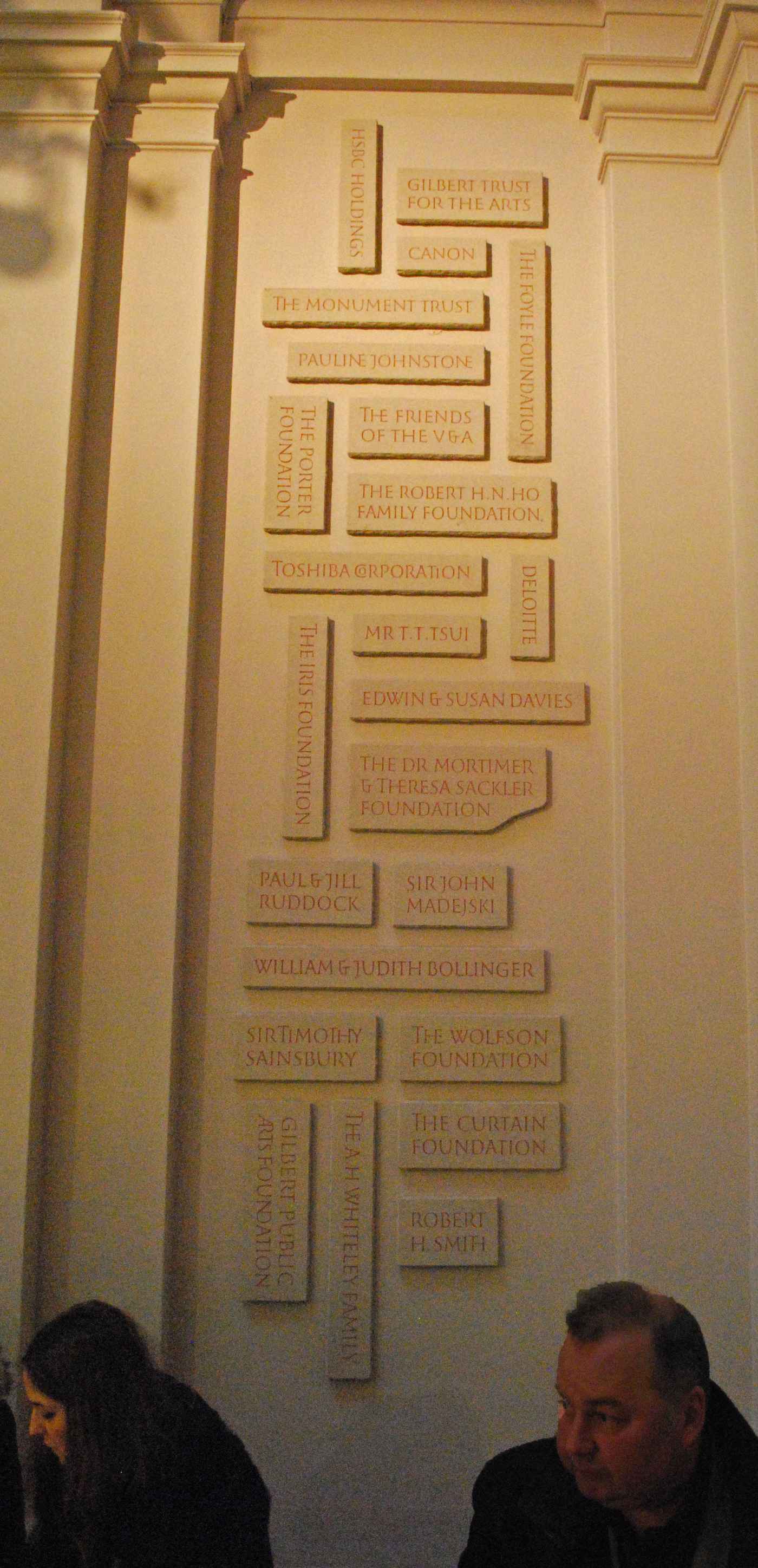 V&A Benefactors Project