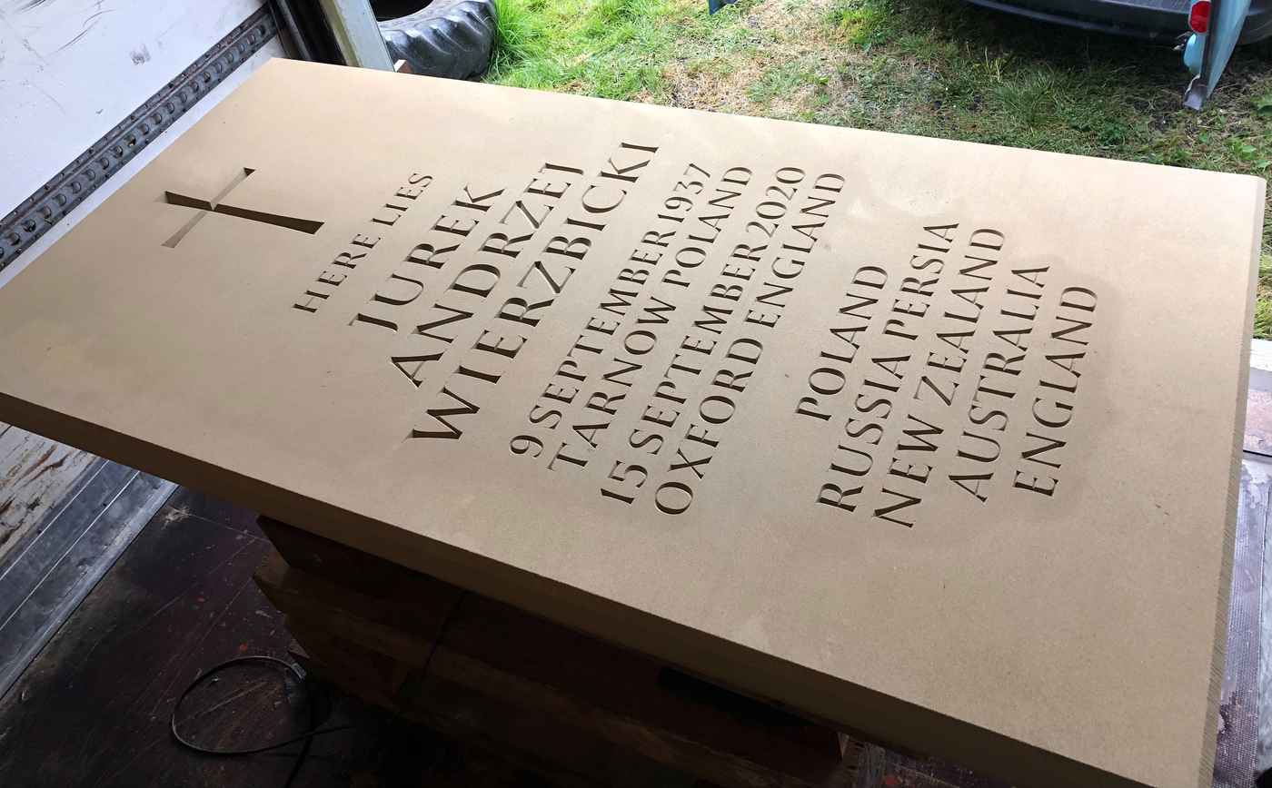 Wierzbicki Ledger Stone Memorial
