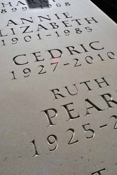 Ensell Ledger Stone Memorial