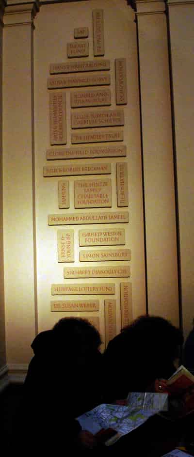 V&A Benefactors Project