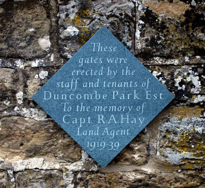 Hay Memorial Plaque
